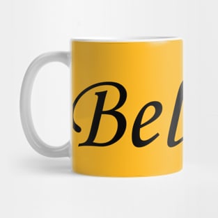 Believe Cross Mug